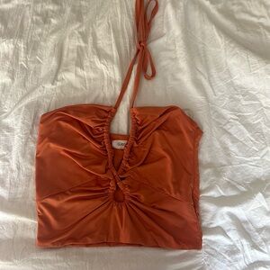 Glassons Orange Tank Top